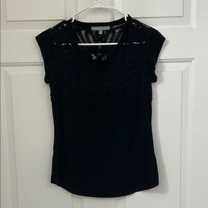 Daniel Rainn Black Lace Women's Blouse
